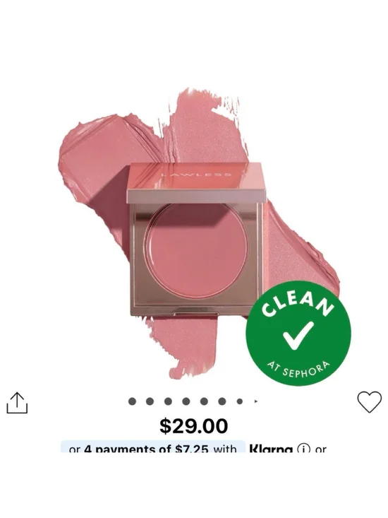 Lawless Pinch my Cheeks Soft Blur Cream blush in shade 