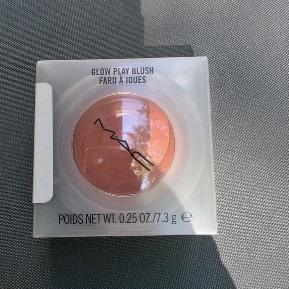 MAC Glow Play Blush CHEER UP 7.3g 0.25oz Full Size Cream Peach Coral NIB