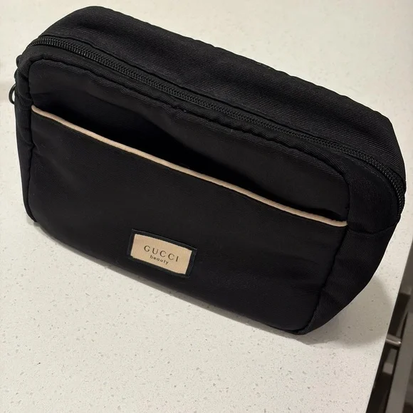 Gucci Black Toiletry Bag for Men