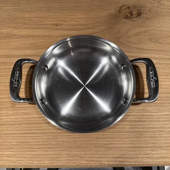 6” Mini-All-Clad Stainless Steel 2-Handle Pan - Silver