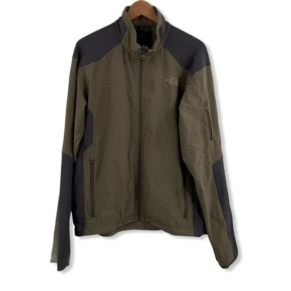 North Face Green Apex Jacket Medium‎