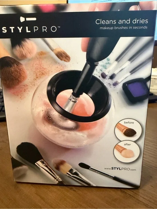 STYLPRO Makeup Brush Cleaner & Dryer • New Open Box