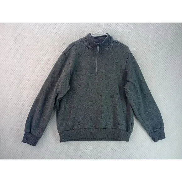 The North Face Men's XL Gray Quarter Zip Fleece Pullover Sweatshirt*READ*