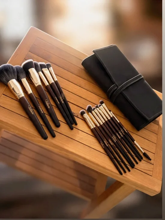 New Veloure Brush Set saffron glow