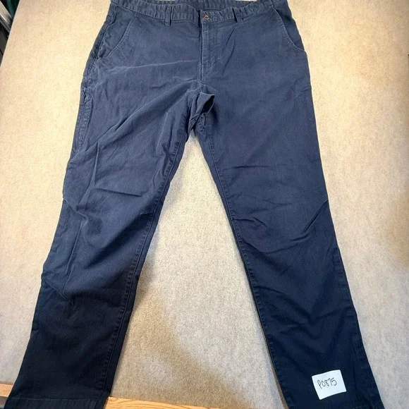 The North Face Mens Navy Blue Chino Pants Straight Leg Size 40 Regular