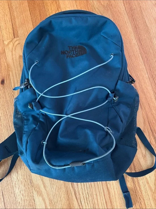 The North Face Jester Backpack - Teal with Light Blue Accents