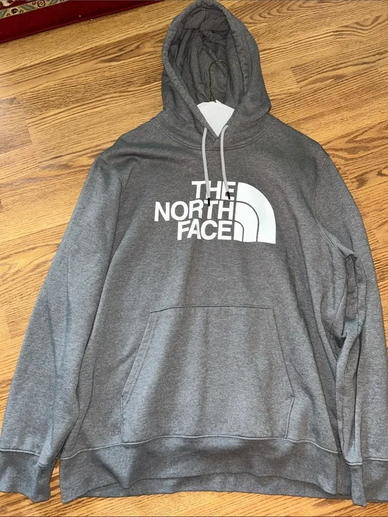 The North Face Men's Charcoal Gray Logo Hoodie