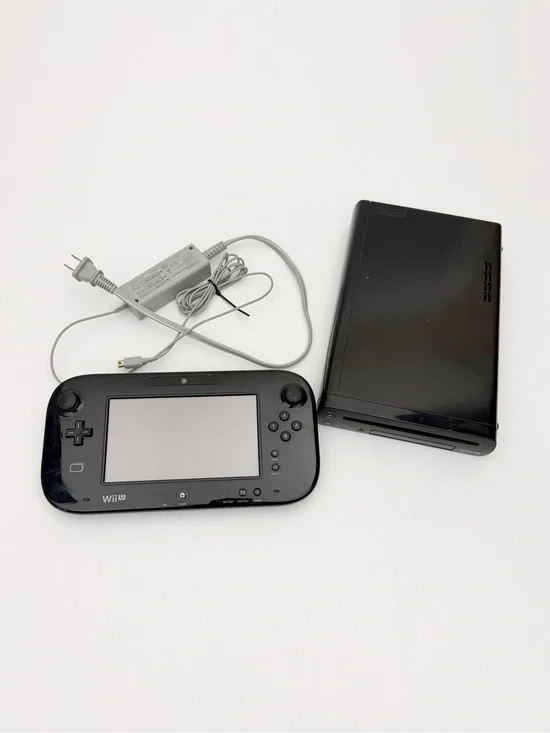 Nintendo Wii U Black Video Game Console & Gamepad WUP-101 02 32GB OEM