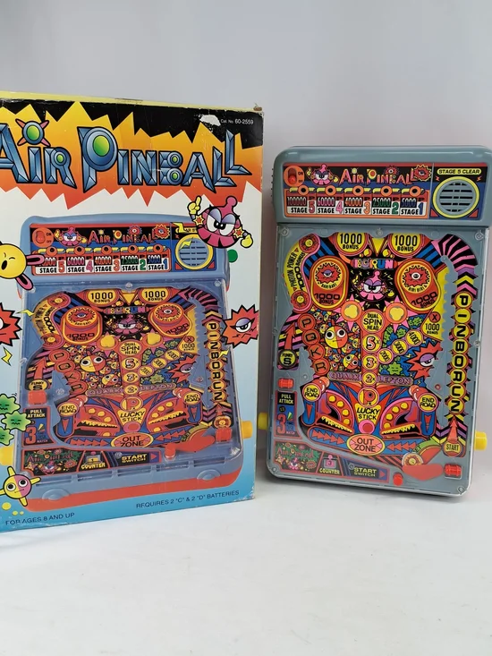 Air Pinball Handheld Game - Vibrant Multi-Color