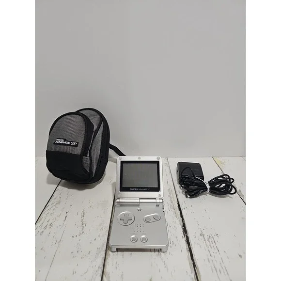 Nintendo Game Boy Advance SP Handheld System - Silver
