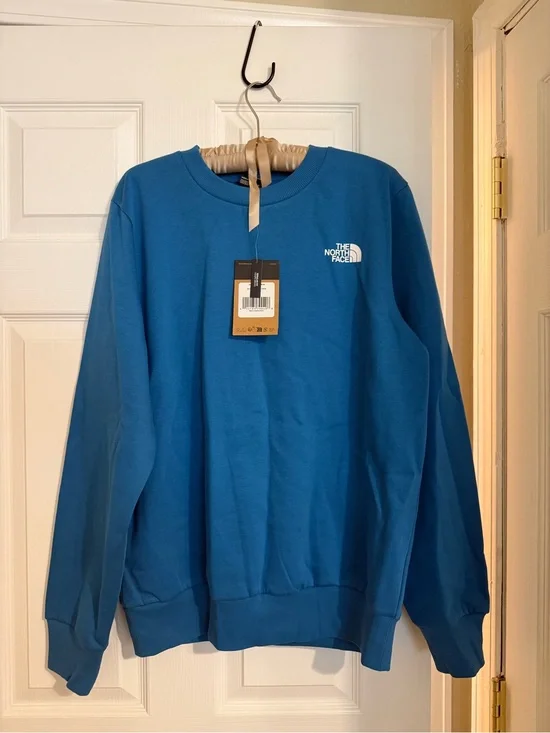 The North Face Men’s Crewneck Sweatshirt - Teal Blue NWT