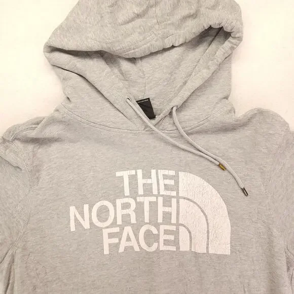 The North Face Pullover Long Sleeve Outdoor Hoodie Mens Size Medium M Gray