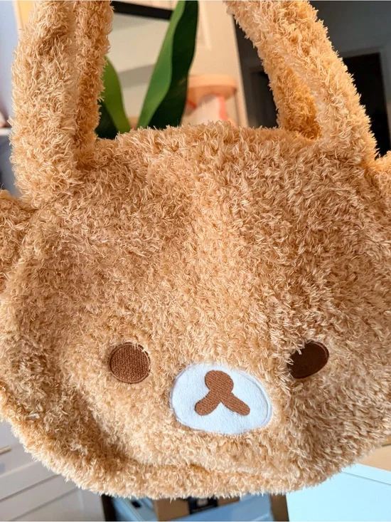 Rillakkuma Plush Tote Bag