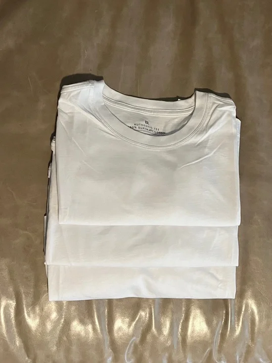 Banana Republic  AUTHENTIC TEE 100% SUPIMA®COTTON-  L TALL