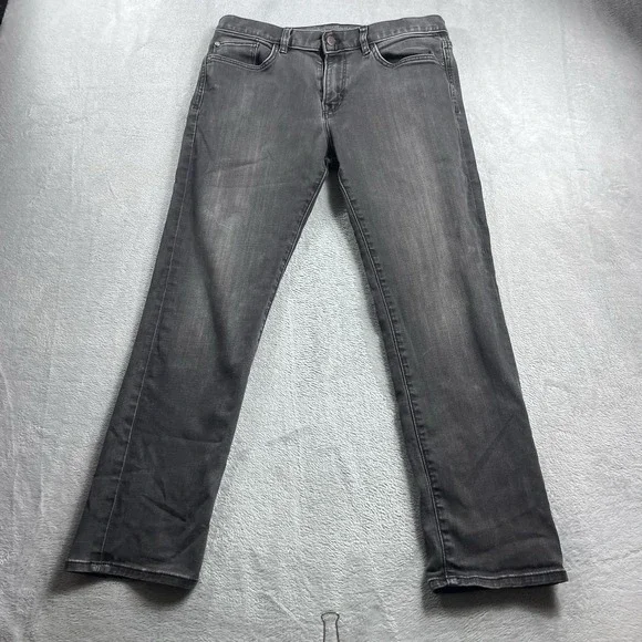 Banana Republic Traveler‎ Jean 33x28* Slim Fit Mens Denim Pants Black