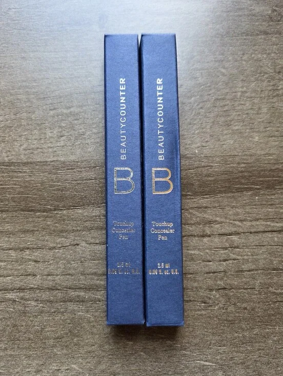 Beautycounter Touchup Concealer Pen Medium Dark Fonce 2.5 ML Set of 2