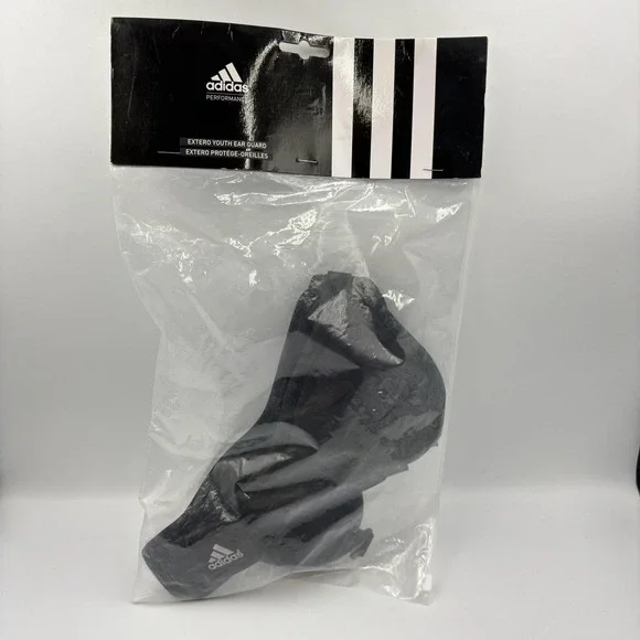Adidas Extero Youth Wrestling‎ Ear Guard Black Boys One Size Open Face AE200