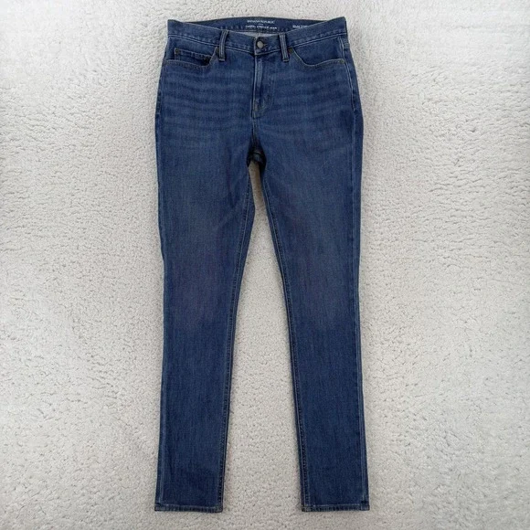Banana Republic Travel Stretch Jeans Mens 32x34 Blue Skinny Slim Denim Pants