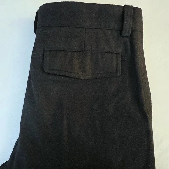 Banana Republic Men Black Wool Blend Dress Pants Trousers Pockets Size 33X29‎