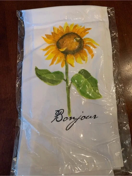 Sunflower Flour Sack Towel