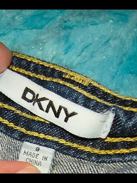 DKNY Blue Denim Jeans - Classic Mid Wash