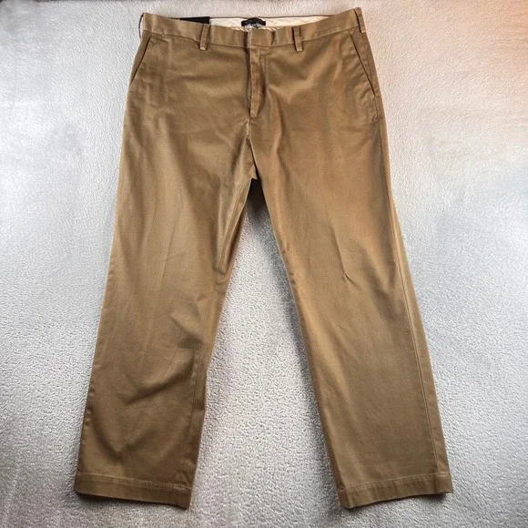 Banana Republic Emerson Straight Fit Chinos Mens 38x30 Airforce Khaki 795220-00