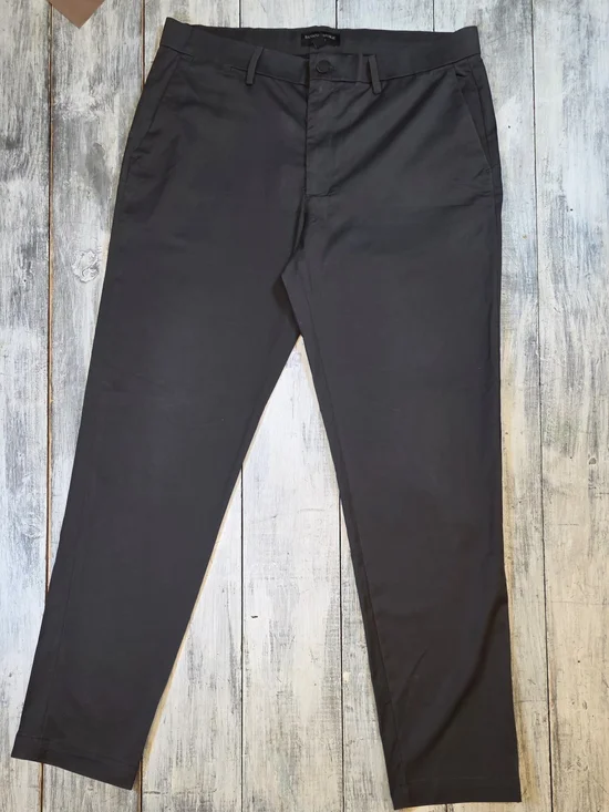Banana Republic Men's Dark Gray Dress Pants Slim Fit Waist 35