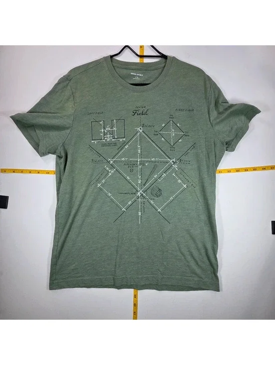 Banana Republic short-sleeve graphic tee Large