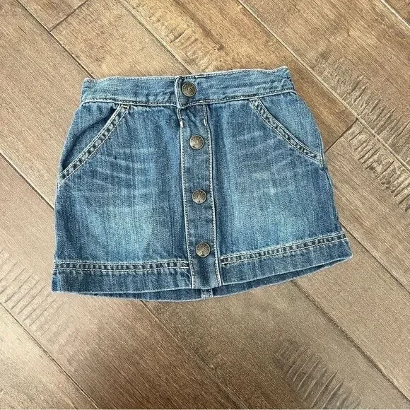 Crazy 8 Denim Skirt Jean 18-24M Toddler Girls