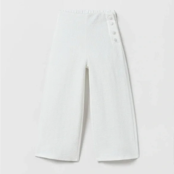 Zara Textured Flare Pants 7