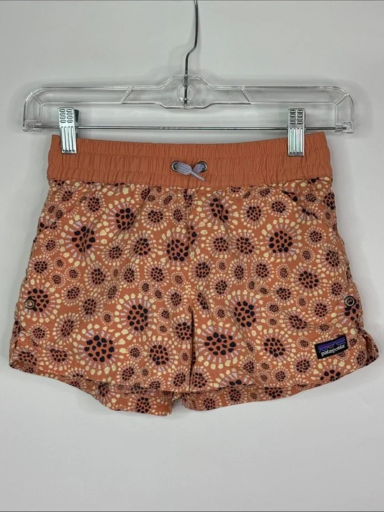 Patagonia Girls Costa Rica Baggies Shorts Size Large