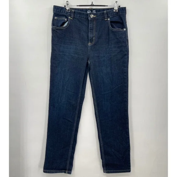 Wonder Nation Slim 16 Husky‎ Jeans Dark Wash Denim Pants Kid's Clothing
