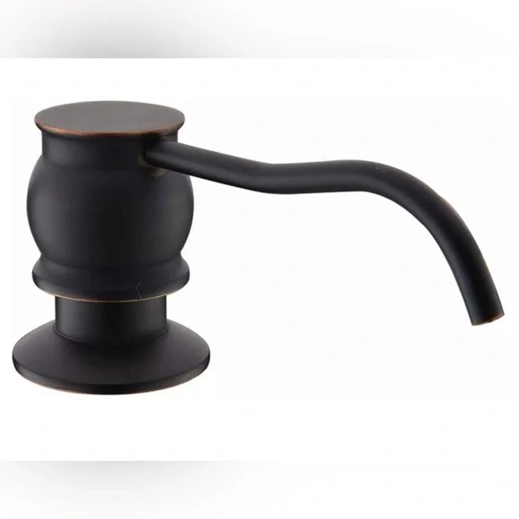 SHACO Vintage Design Oil Rubbed Bronze 13 OZ Counter top Kitchen Soap Dispenser