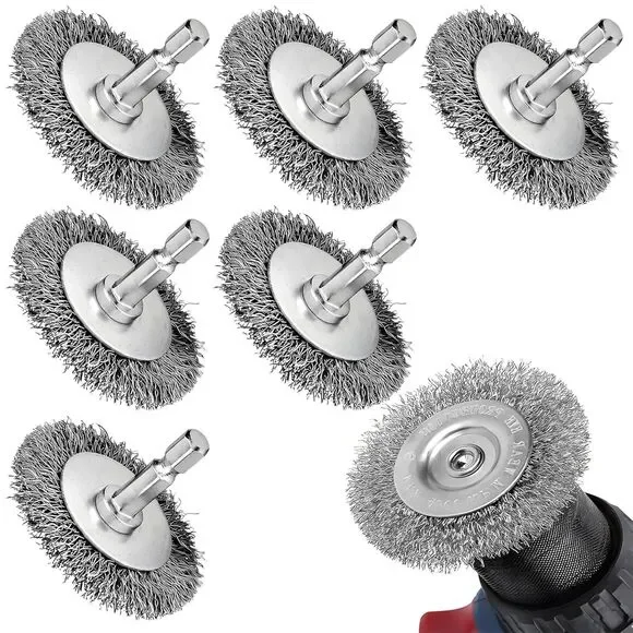2 inch stainless steel wire wheel drill attachments