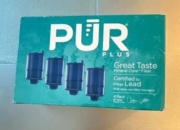 PUR PLUS Great Taste Mineral Core Faucet Water Filter 4 Pack RF-9999