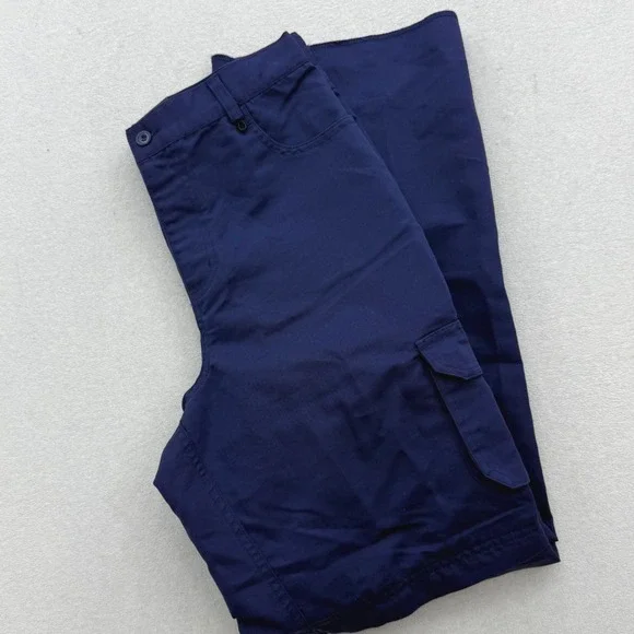 Boy Scouts of America Youth 20 Switchback Uniform Zip Off Cargo‎ Pants Navy Blue