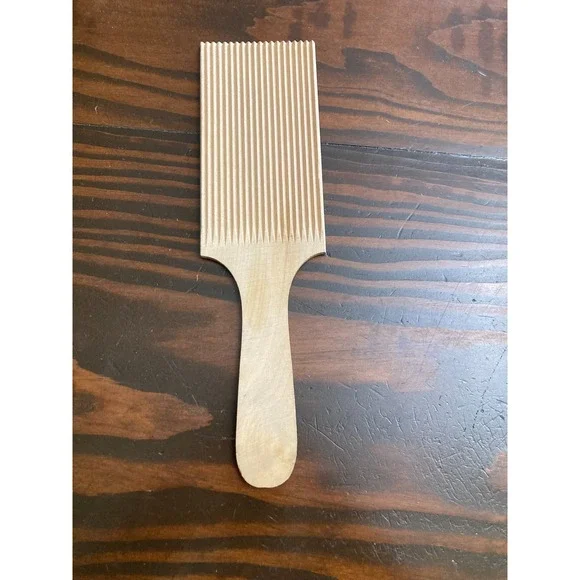Wooden Gnocchi Pasta Board Tools with Grooved Design - Made in Sweden