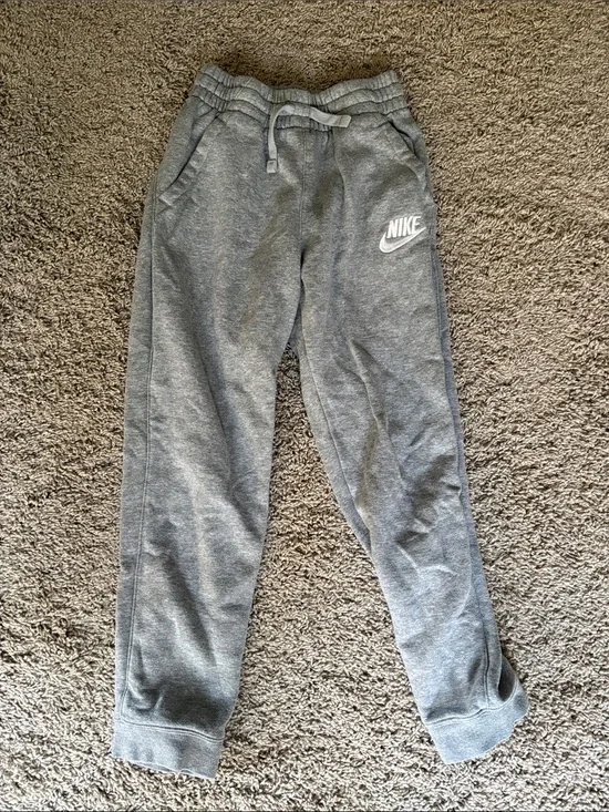 Nike Youth Gray Heather Jogger Sweatpants