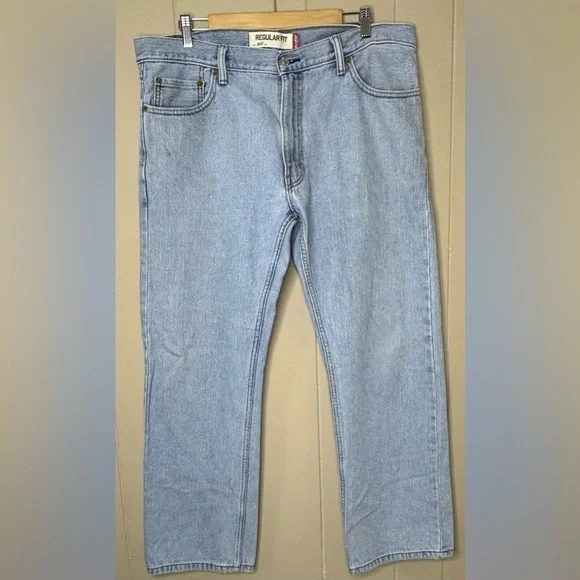 Vintage Levi’s 505 Regular Fit Red Tag 100% Cotton Jeans 36 X 29