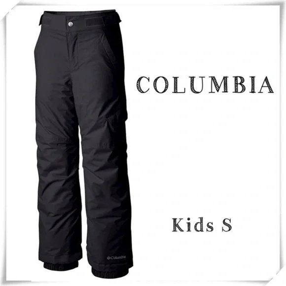 COLUMBIA Ice Slope II Winter Sports Ski / Snowboard Pants in Black Kids S