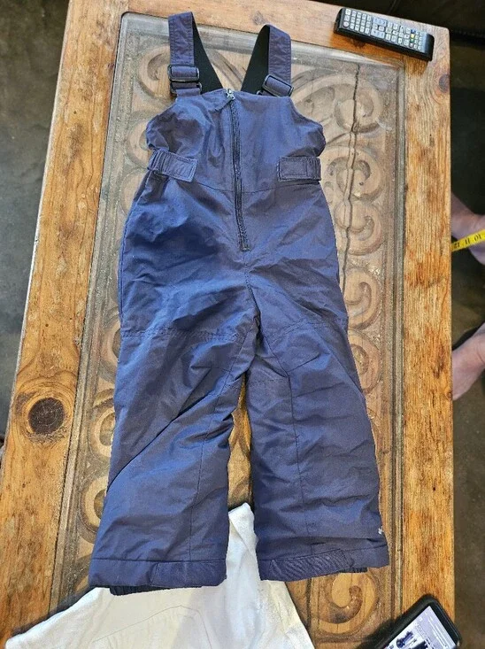 Columbia Toddler Kid Snow/Outdoor Bib Overall Pants in Navy Blue 4T