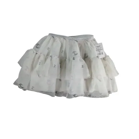 Disney Nightmare Before Christmas Girls Skirt Size 5 Bats Halloween Twirl NWT