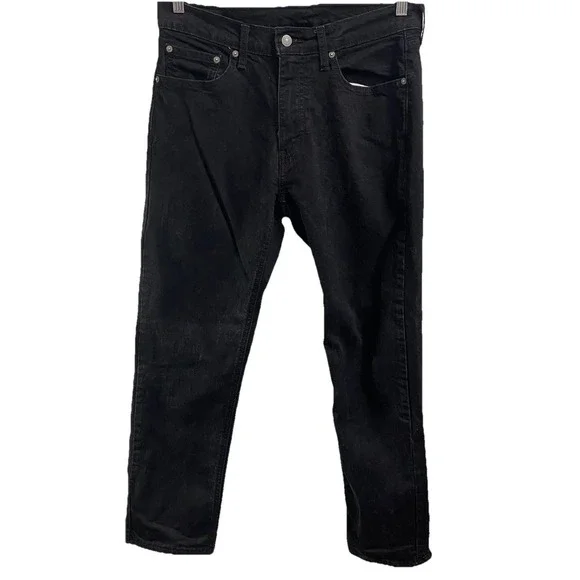 Levis Red Tab 541 Mens 32X30 Black Straight Fit Jeans Rise=10