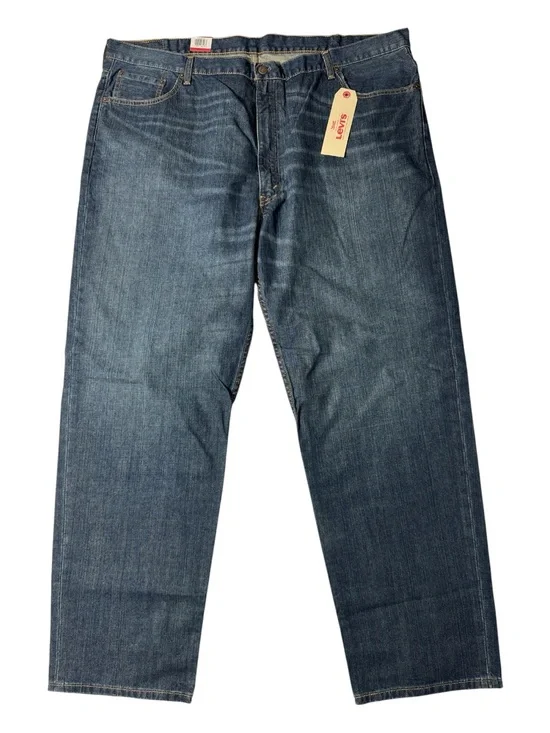 NEW Levi’s mens 38x34 relaxed fit 550 loose denim blue jeans NWT $70