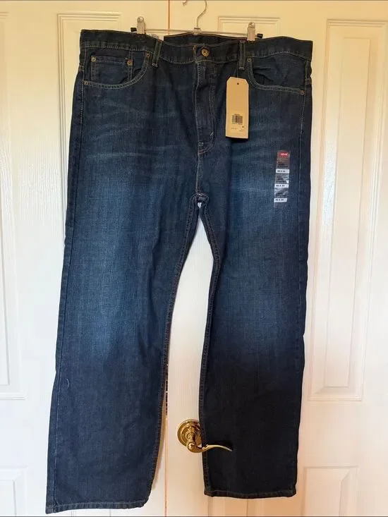Levi's Men's Indigo Straight Leg Jeans