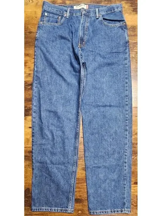 VTG Levi’s 550 Relaxed Fit Jeans Brown Tab Men’s 36x34 Blue Denim Y2K‎