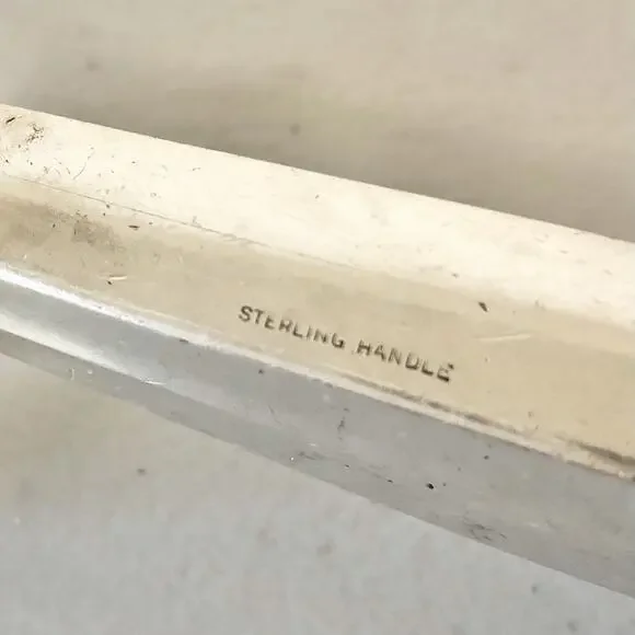 International Royal Danish Sterling Carving Knife Sharp Steak 13”