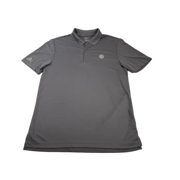Men's M Adidas Conway Farms Golf Club Short‎ Sleeve Polo Shirt Top Tee T-Shirt