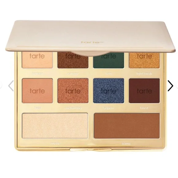 Tarte Glamazon Amazonian Clay Eyeshadow Palette 10 Shades Full‎ Size NIB