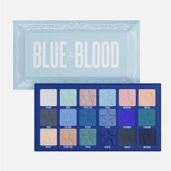 Blue blood eye shadow palette‎ by Jeffree Starr